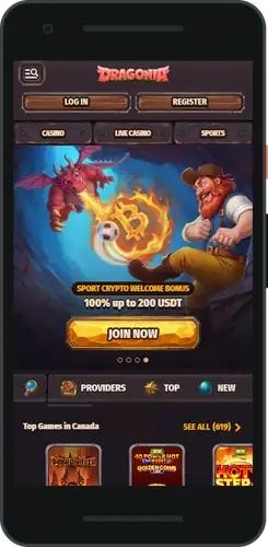 Dragonia mobile casino